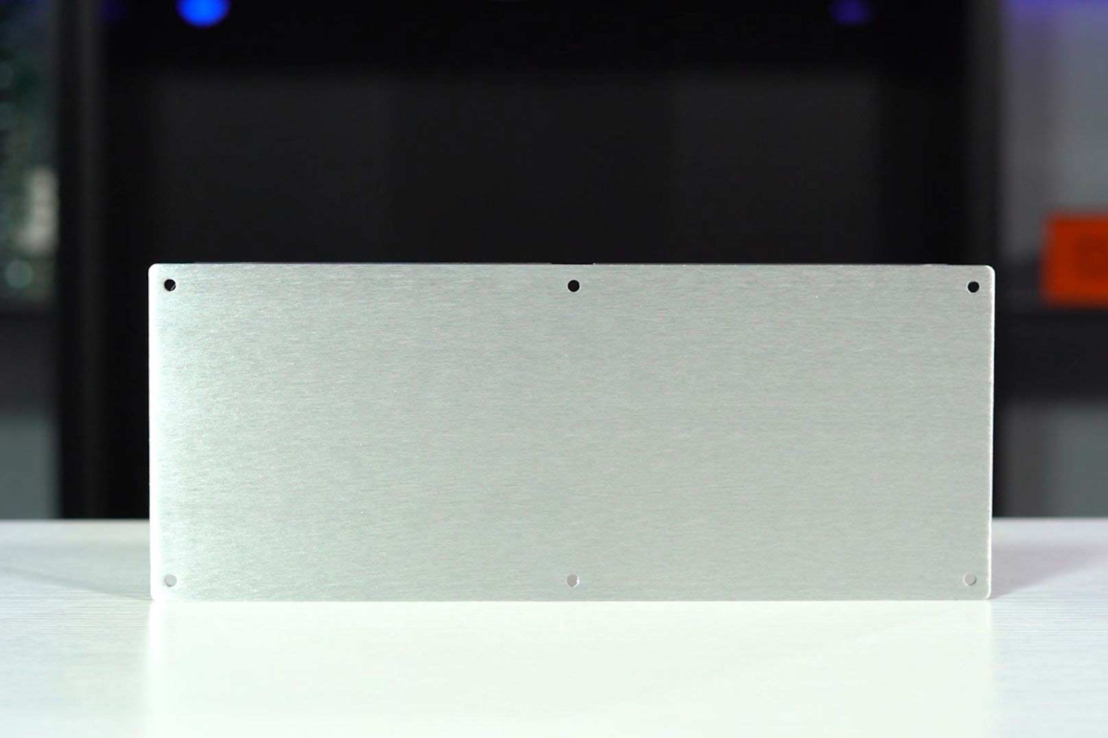 CNC Milled Panel with Grained Finish