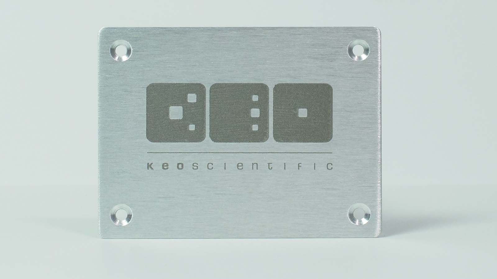 Grained Finish with Laser Marking