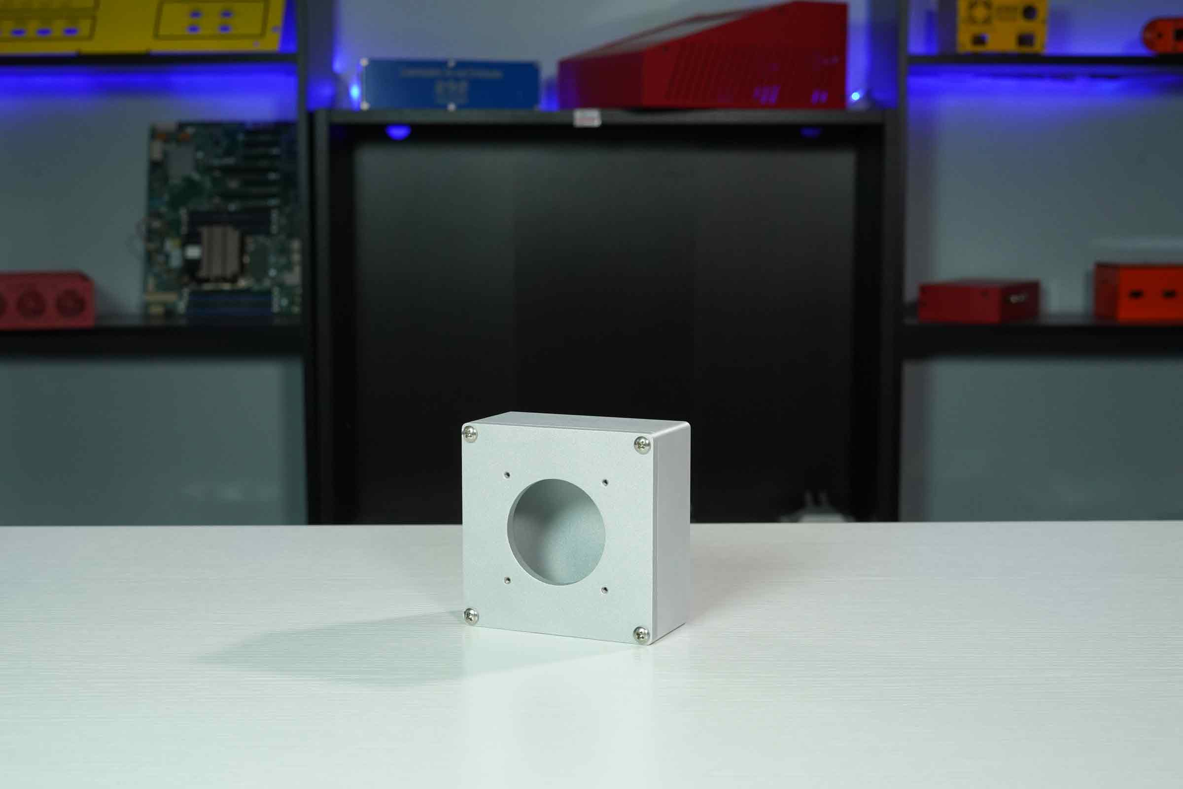 CNC Machined Enclosure With Media Blasting