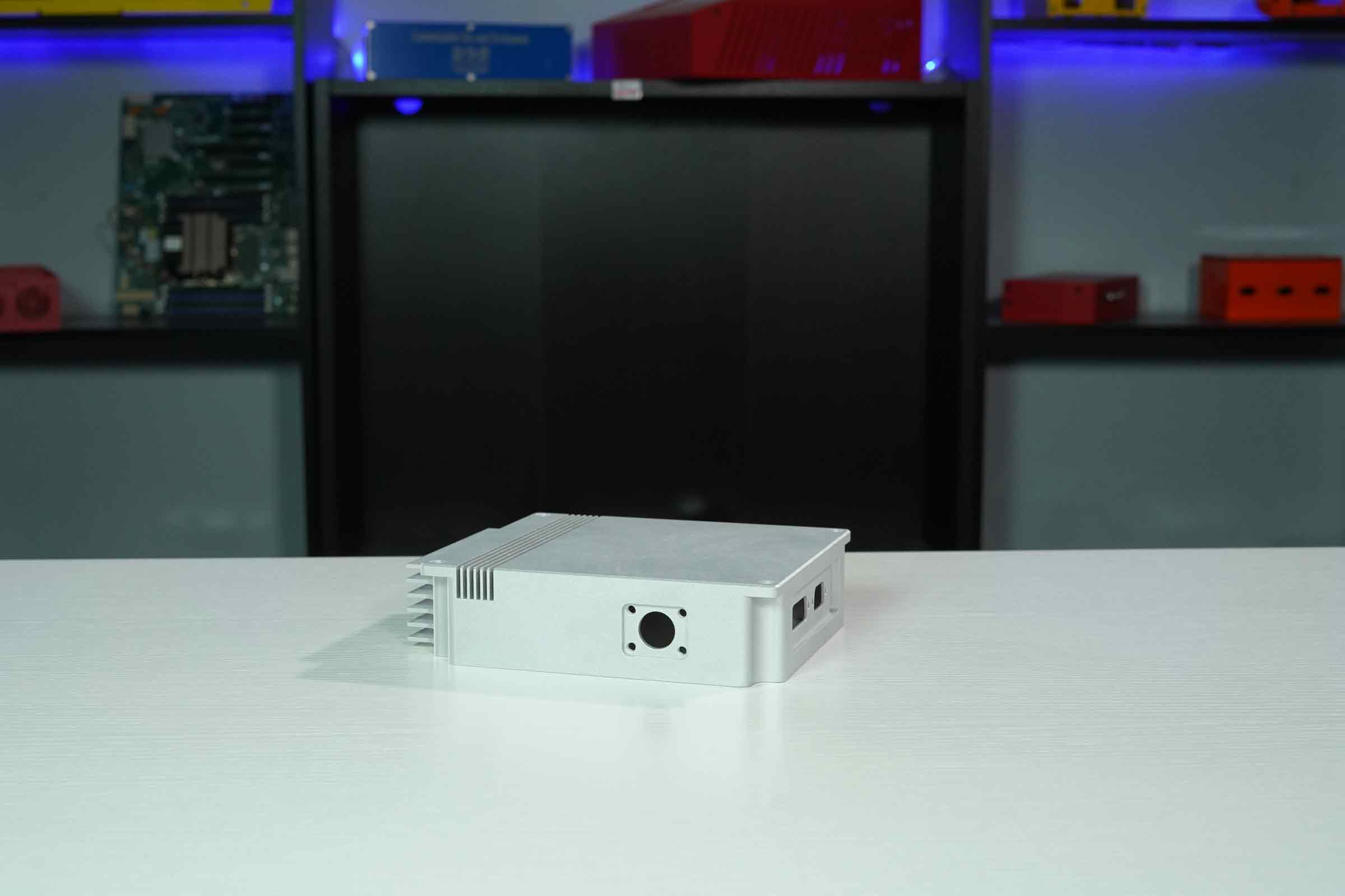 CNC Machined Enclosure With Media Blasting