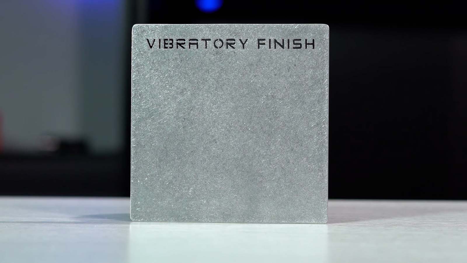 Vibratory Finish And Cutouts
