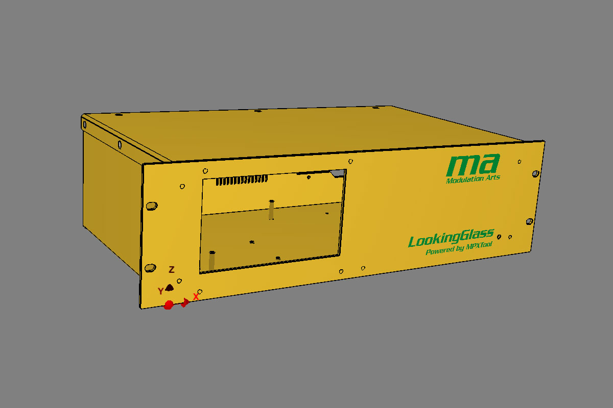 Looking Glass CAD file from Protocase Designer